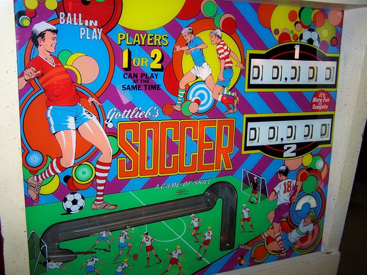 EliteGamerooms's tweet image. Congratulations  to the Reynolds family on their new purchase of the "Soccer" pinball  machine by Gottlieb, at Elite Home Gamerooms, Sarasota...
 #pinballmagic