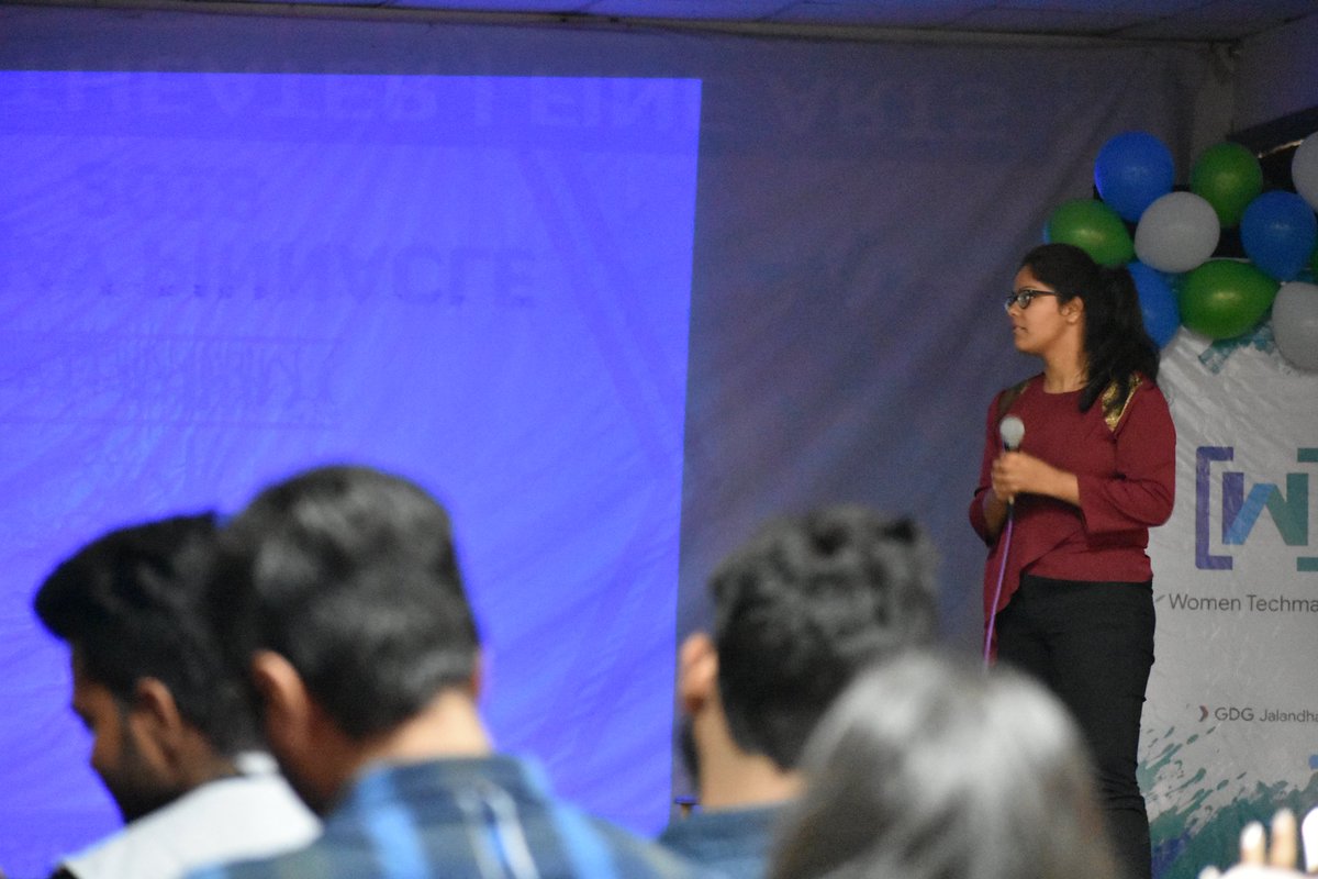 It's always important to give back to the community. Had an ausum session on Cloud.|#Iamremarkable #liftasyouclimb  #WTMJalandhar Rocks !😊#IWD19 #gdgjalandhar #wtmjalandhar #WTM