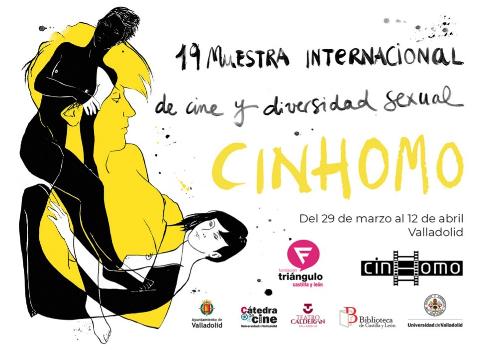 Gente de Valladolid y alrededores, esta semana empieza ya cinhomo, un festival en el que he estado colaborando, y os recomiendo muchísimo que os paséis algún día. Si tenéis cualquier duda preguntadme (y difundid que no os cuesta nada) 💜