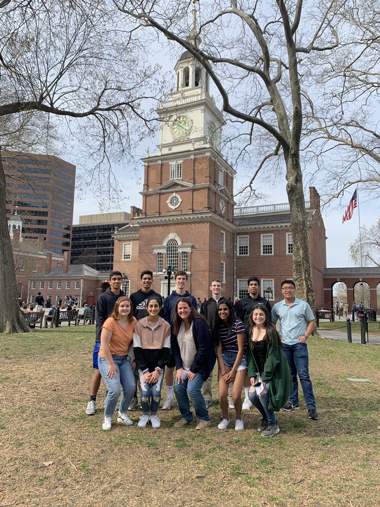 TrumbullACEFoun's tweet photo. Congratulations to Trumbull High’s Model Congress Team. They are coming home from the UPENN with 11 awards — most in school history!  5 Best Delegate Gavels, 4 Honorable Mentions and 2 awards in Full. 
Congratulations to Ms. Boland &amp; the entire team! #ModelCongress https://t.co/WFnRS0hzk4