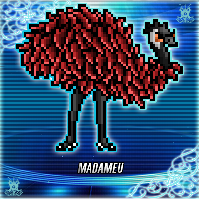 Nediile's tweet photo. Vous connaissiez probablement Monsieur Meu. Voici Madameu, créature réputée pour ses chorégraphies particulières.

#PixelArt #Animation #Bestiaire #Ennemis #Mobs #Sticker #Ivaylle #Émeu #Emu https://t.co/xCawz0N7jw