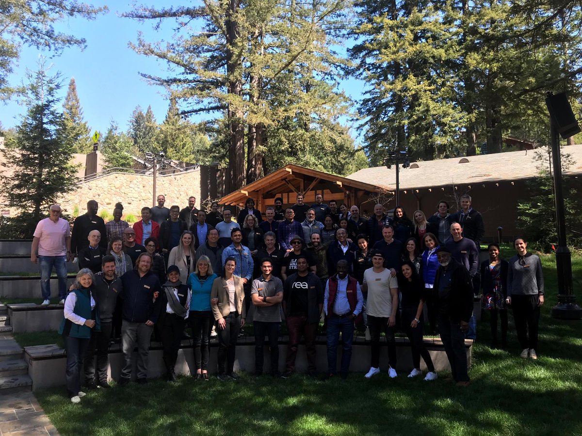 ClareMunn's tweet photo. Look at all these amazing unreasonable people! Such an amazing energy here at #UnreasonableFUTURE. Learn more about what we are all up to at https://t.co/fKILUHhYgY #AI #upskilling #TheFutureOfWork https://t.co/neuQTDPTtK