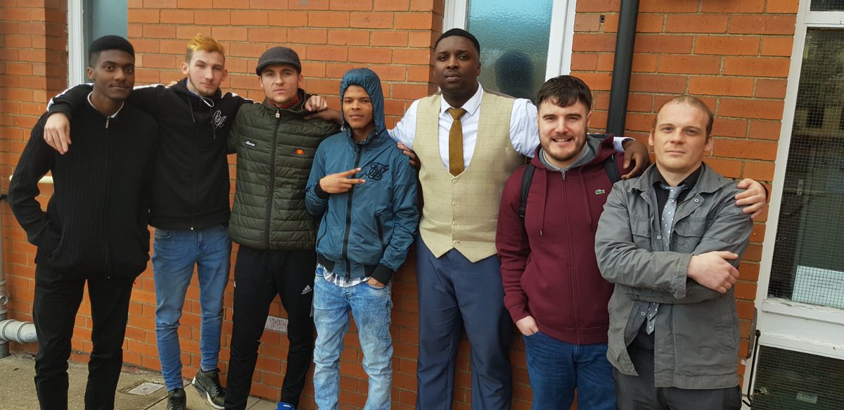 PhHullChurch's tweet photo. 7 ex prison convicts who have experienced life change and want to bring change to Hull. Beautiful when the problems become the solution. This is what our church and outreach programme is about...REAL CHANGE #PHHULL #FAITHGANG #nomoreknives  Turning lives around https://t.co/JKsYHhxZ5S