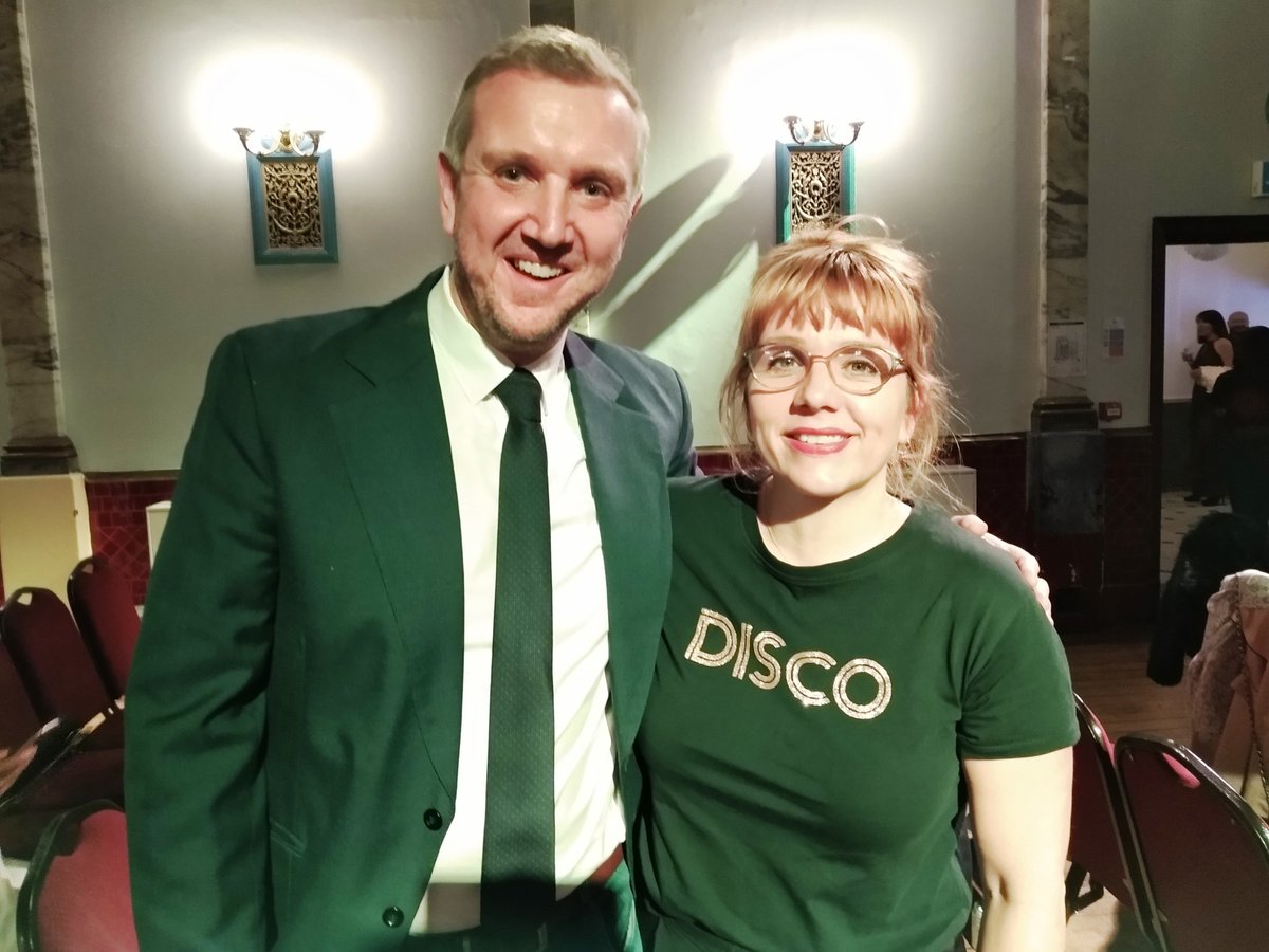 NigelFyfe's tweet photo. Great evening of films @CrystalPalaceFF where #BossKiss was nominated for #bestcomedy dir. by @ScottMWagstaff written by @HarryterHaar (the other lead) & prod. by @corayfilm & @Johnlukepickard. @KerryAGodliman was a brilliant presenter. https://t.co/jReDE6bVXb https://t.co/53yqMrhSpr