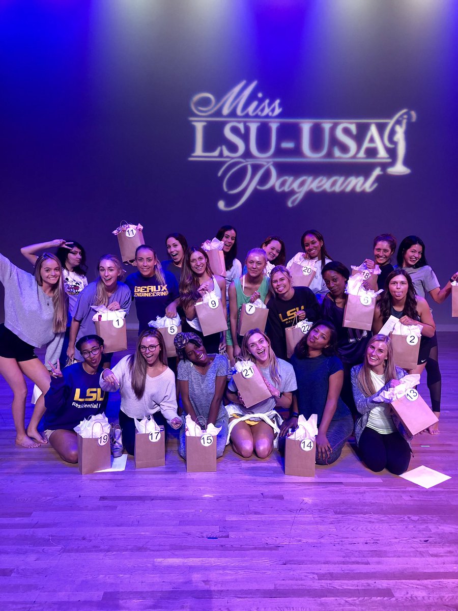 Today is the D A Y!!
Who is going to be the next Miss LSU-USA 2019????? 🤩👑
——-> Tune in @ 5:00 on the link in profile!