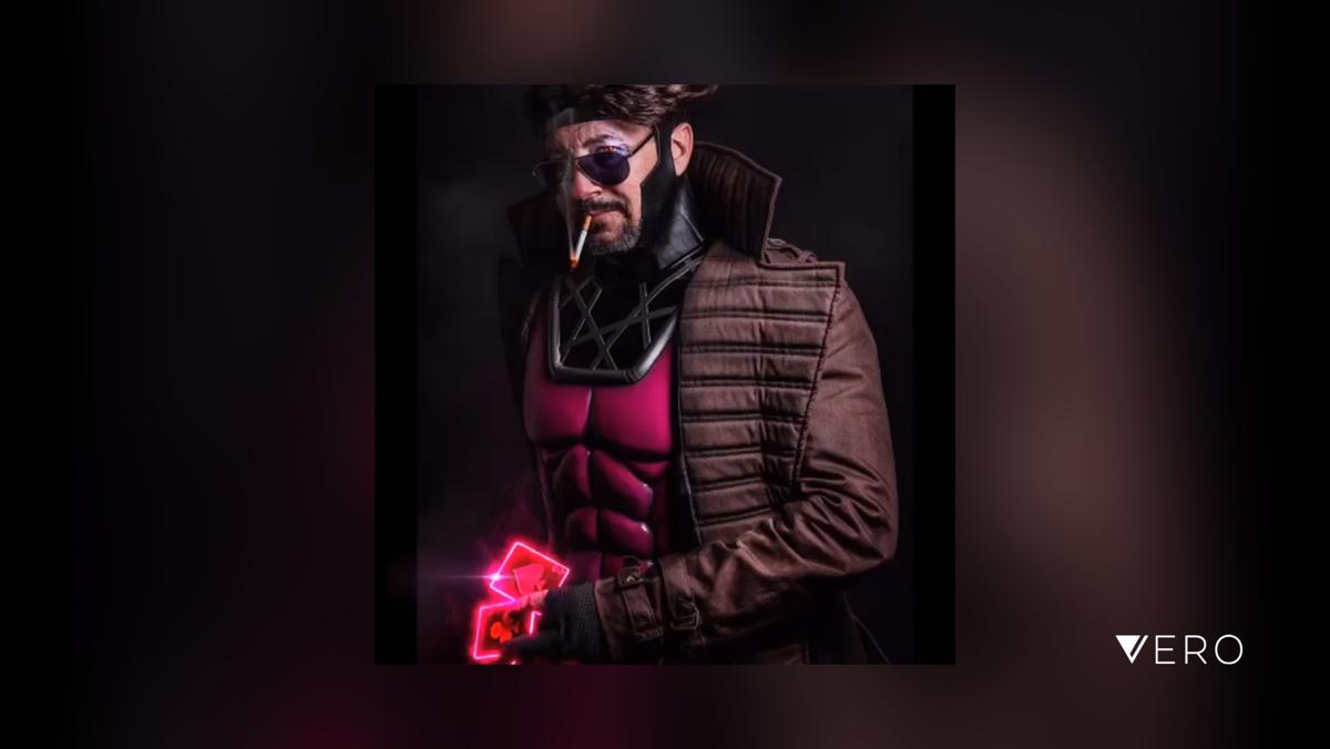 MarkknightRise's tweet photo. "Playin' for keeps is still playin', mon ami, so take a card...ANY CARD!"
-Gambit, Photography @TristanDudinePhotography #gambit #gambitcosplay #bestcosplay #rouge #gambitrouge #marvel #xmen #xmencosplay #cosplay #cosplayer @VeroTrueSocial https://t.co/ueJd4bIe1A