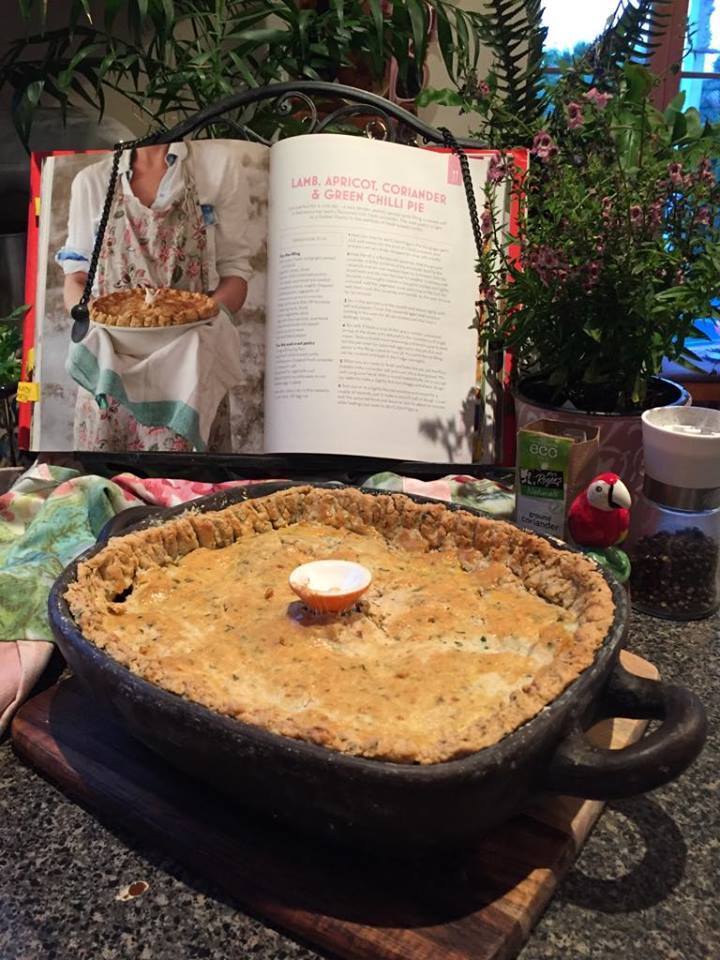dee7311's tweet photo. The 110th Bake: Lamb, Apricot, Coriander &amp; Green Chilli Pie
What a great combination for a lamb pie. #lambpie #slowcookedmeat #lambapricotcoriander&amp;greenchillipie #savourybake #greatbritishbakeoffbigbookofbaking https://t.co/IH99VDG2R9 https://t.co/fNEGziE3Ez