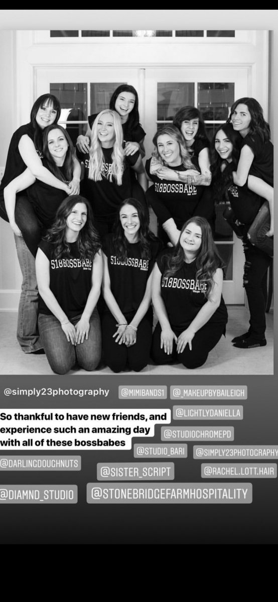 Yesterday’s photo shoot was EPIC! So many #bossbabes coming together to support one another. It was amazing!