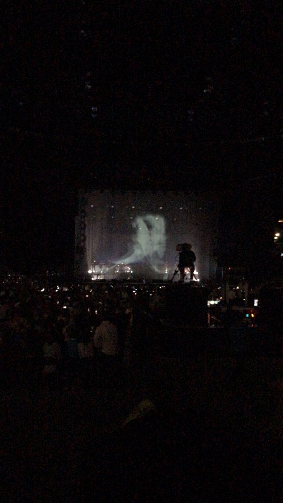deborahaurora1's tweet photo. ¡Al fin comenzó el #ConciertoLuisMiguelPR! @Metro_PR https://t.co/RViHwnu43D
