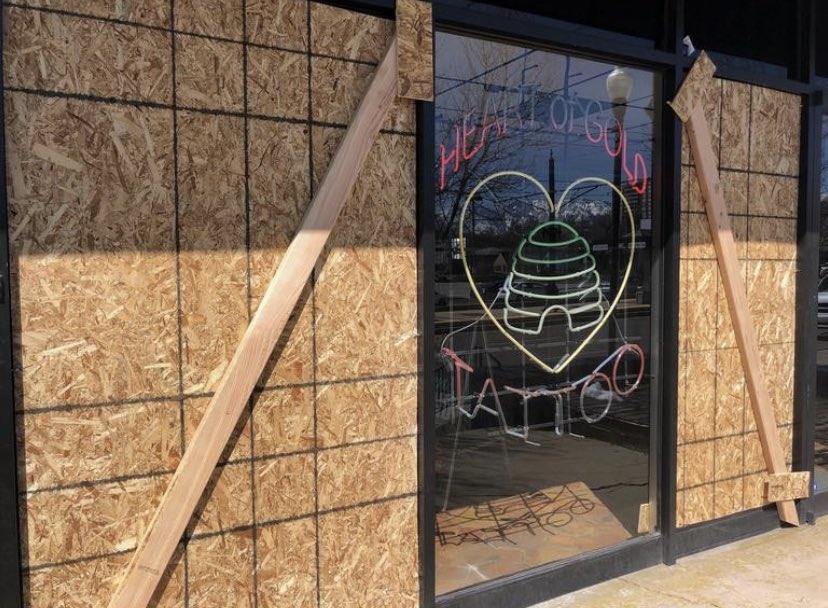 Police looking for shooter after ‘several’ shots fired into local business this morning. <a href="/slcpd/">Salt Lake City Police Department</a> found gun nearby; they say it’s stolen bit.ly/2HQUdLs