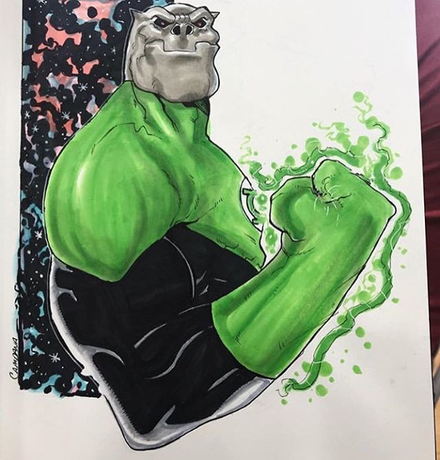 ComicConSketch's tweet image. @campanaart does an awesome #kilowog #commission #sketch for @zappconnj 2019! #anime #art #arts #artist #artsy #artistsoninstagram #artwork #batman #bestoftheday #comic #comics #dc #dccomics #disney #draw #drawing #drawings #illustration #manga #marvel #… ift.tt/2I1EQ2d