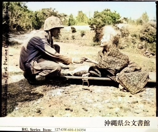 沖縄戦カラー化写真 Togetter 沖縄戦カラー化写真 Togetter