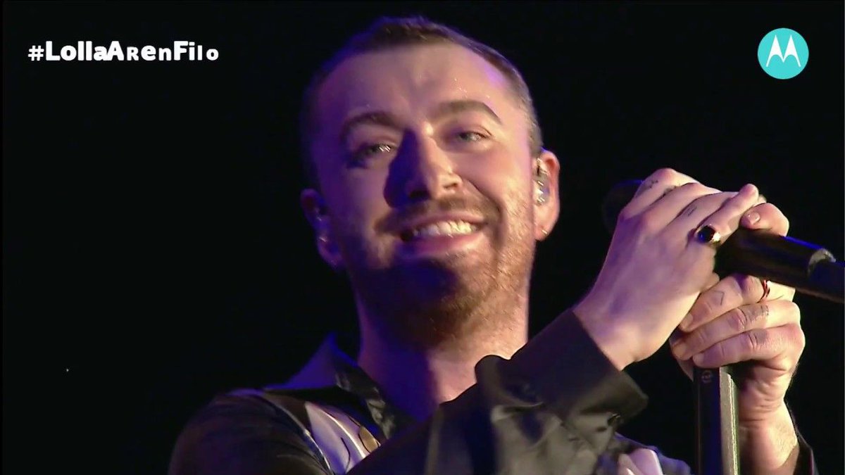 SamSmithNation's tweet photo. You can watch the (almost) full performance of @samsmith's #Lollapalooza performance here! 

https://t.co/7y7ARTrD7A https://t.co/YJ2pW8ylAX