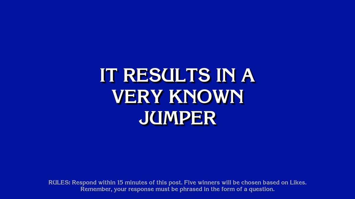 Endless Jeopardy tweet media