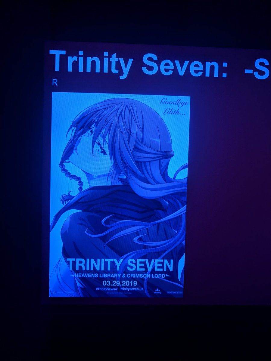 NebsTV's tweet photo. Time for the #TrinitySeven2 movie!! https://t.co/l01xIMKjf5
