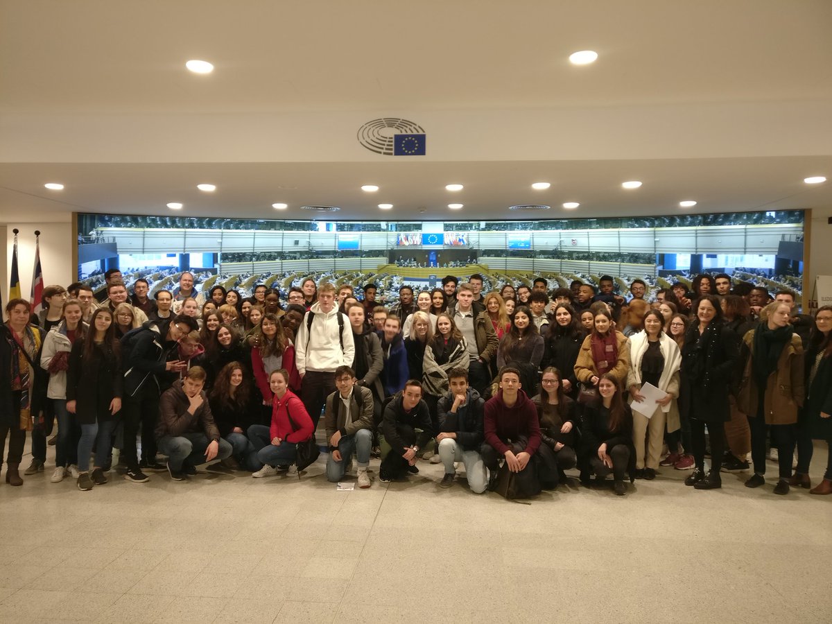 ARCrommelynck's tweet image. Journée EPAS du 1er mars 2019 - Visite des Parlement européen, Parlamentarium et Maison de l'histoire européenne. #epasbe #EPAmbassadorSchool