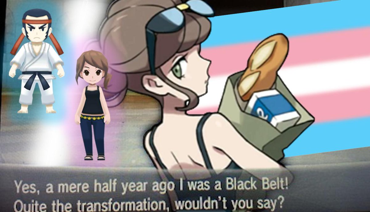 これめっちゃ好き😍 ポケモンXY のトレーナーで、 👱‍♀️「私は半年前