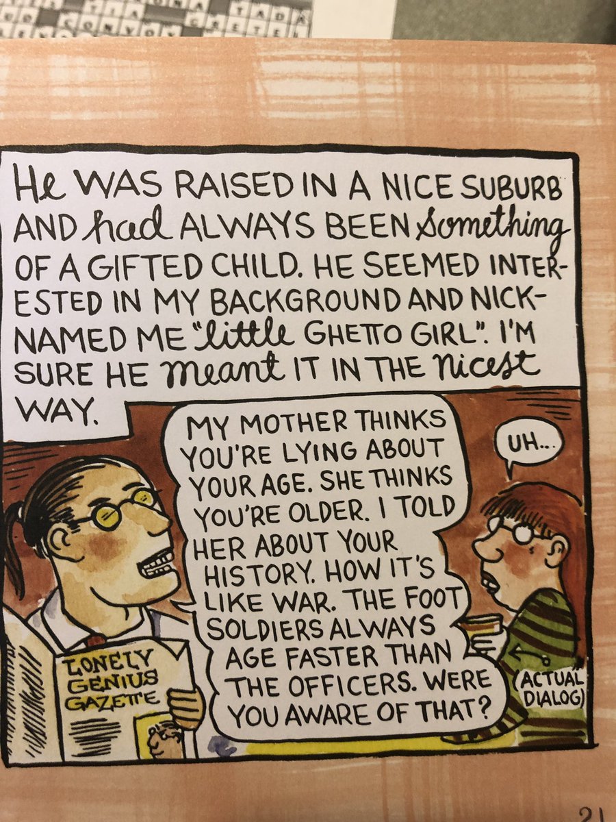 rexparker's tweet photo. Ok this tweet is for like six of you probably but I just read that the titular “worst boyfriend” in the Chapter “Head Lice and My Worst Boyfriend” in Lynda Barry’s “100 Demons” is actually Ira fucking Glass and I am as they say shook https://t.co/aVKQmTNo73