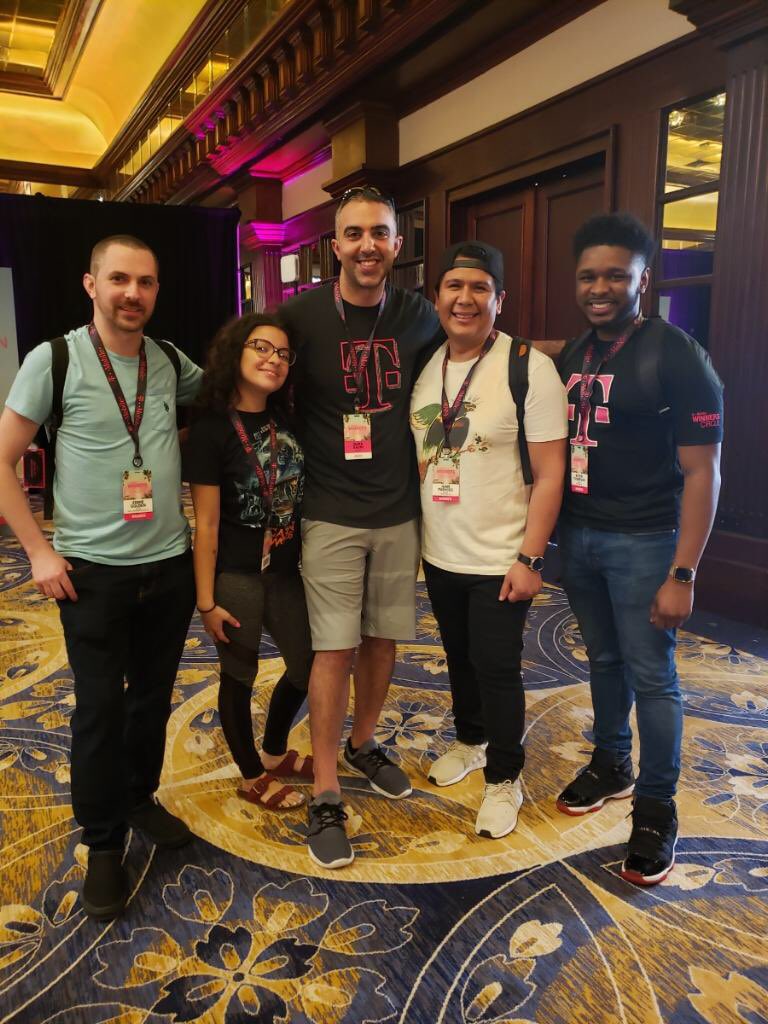 Jfuentes49's tweet photo. LIN &amp; LIS in the house! PR is about to get Lit!🔥🔥#Tmobile #BiggerBetter2019 @eallen007 @lpetrone9 @DaraSadri https://t.co/WKq4GXj93n