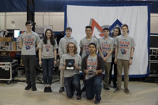 Congrats to Team  #frc7438 on winning Highest Rookie Seed here at the Central Mass District Event! #omgrobots #WeAreNE ift.tt/2CLjClR