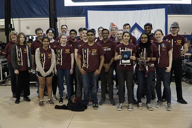 Congrats to Team  #frc1100 on winning the Gracious Professionalism Award here at the 2019 Central Mass District Event! #omgrobots #WeAreNE ift.tt/2I3f51o