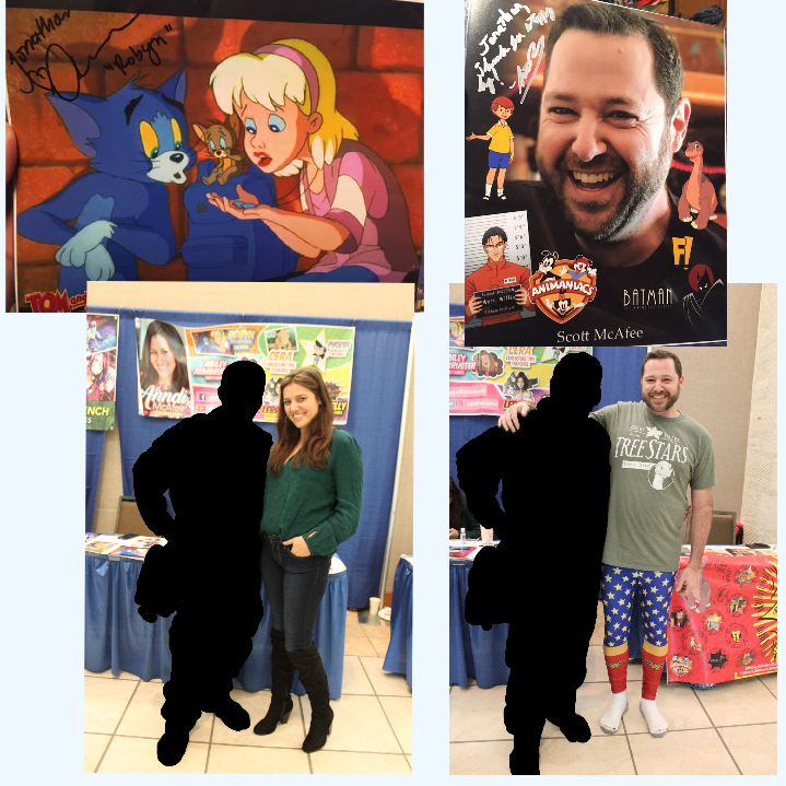 JohnMSchwandt's tweet photo. From Hill Country Comic Con, Anndi and Scott McAfee!
#ScottMcafee #AnndiMcafee #RobynStarling #Cera #LittleFoot #ChristopherRobin #LandBeforeTime #HillCountryComicCon #NewBraunfels https://t.co/fA1IJbi9Dk