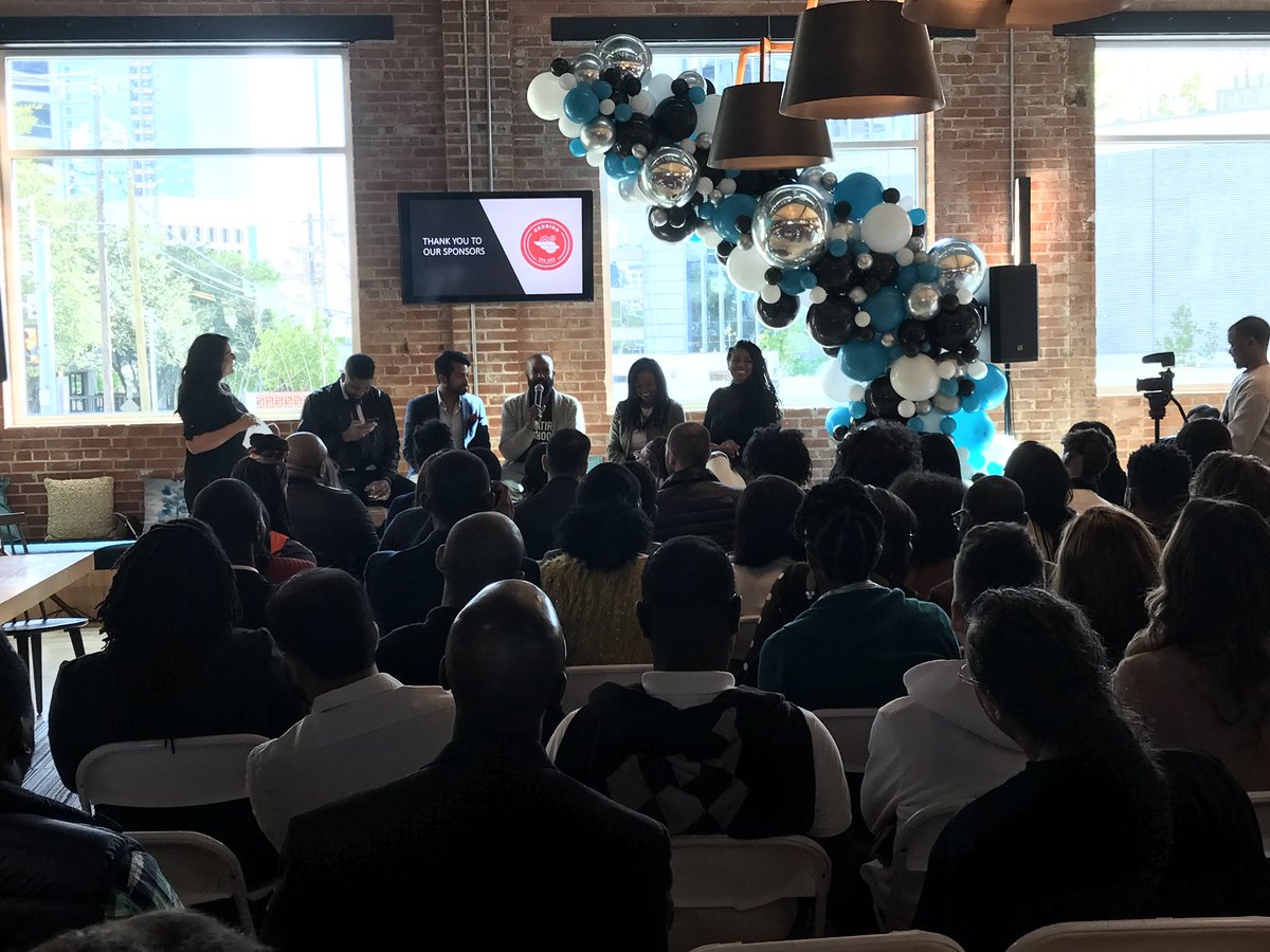 tperot's tweet photo. RT DallasEcoDev: #DalStartupWeek has begun! Great panel of speakers at “Building your Seat AND the Table - Strategies for Success from Founders of Color” #DSW19 https://t.co/nMNeP4g9kd