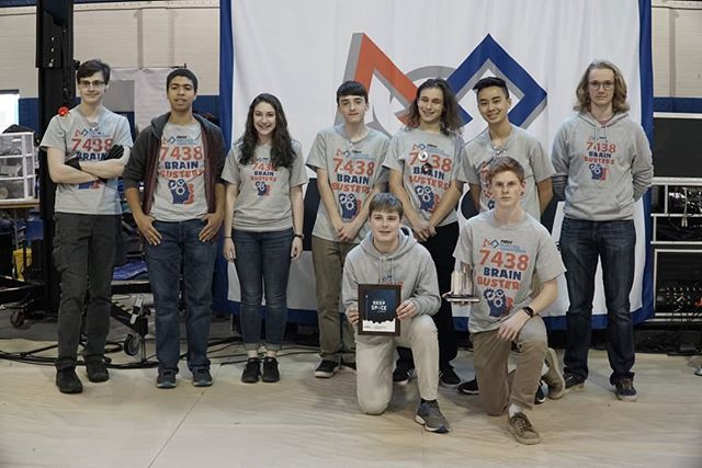 Congrats to Team  #frc7438 on winning Rookie Inspiration here at the Central Mass District Event! #omgrobots #WeAreNE ift.tt/2FLHVAS