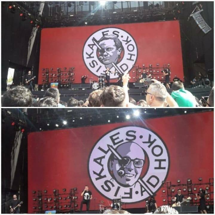 FundJaimeGuzman's tweet photo. Lamentamos profundamente el uso de estas imágenes durante la realización del evento Lollapalooza. La violencia y el odio contra quien piensa distinto no contribuyen al desarrollo de un Chile más unido. https://t.co/IeFkGysAQt