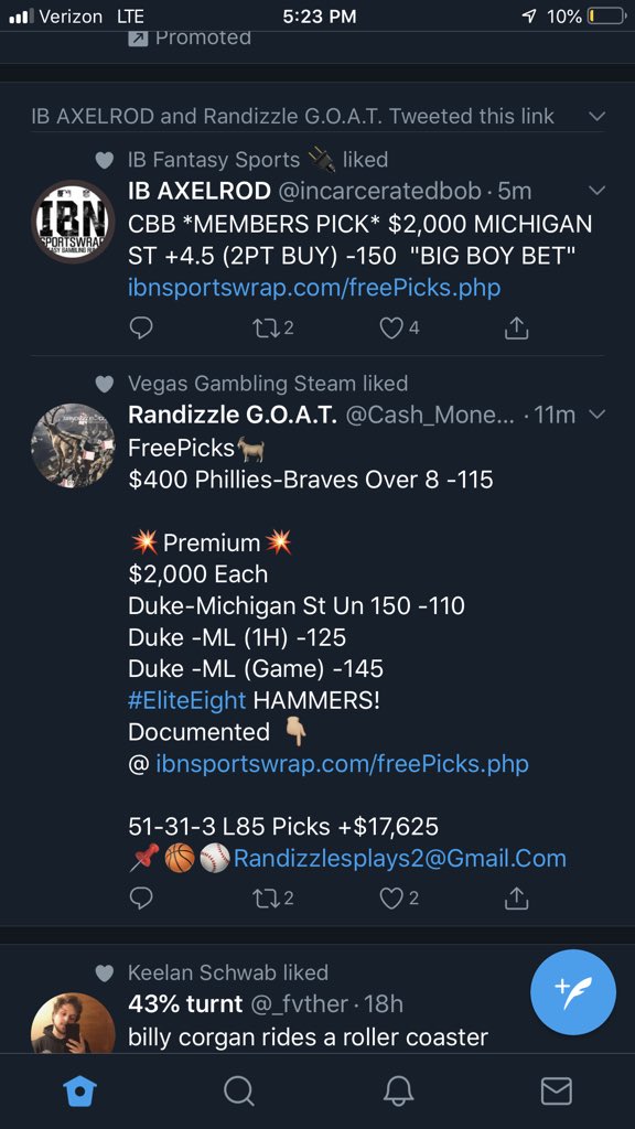 ib free picks ib free picks