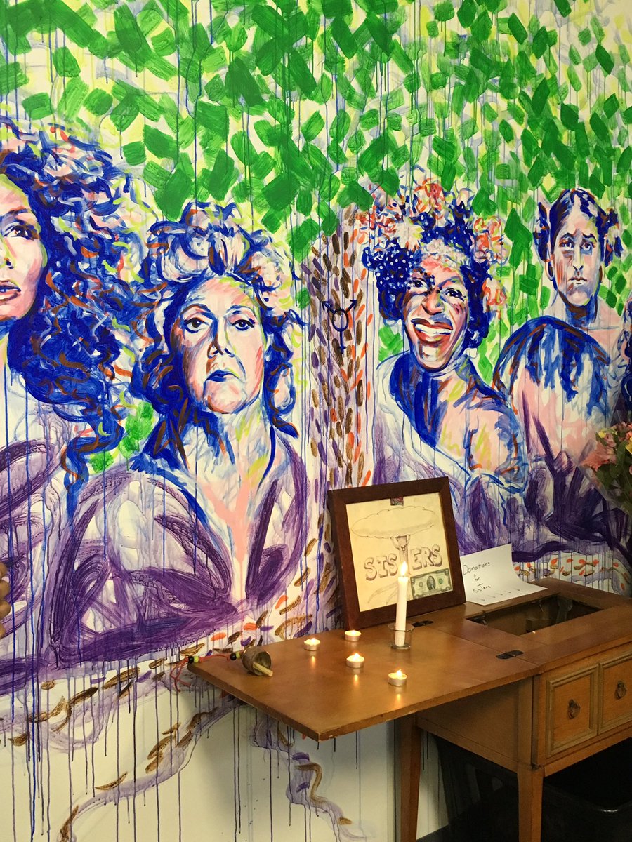 QueerPgh's tweet photo. SisTers PGH’s new space is incredible! Come see today as part of the Ribbon Cutting and Candle Vigil Ceremony! #TDOVPGH2019 https://t.co/ZFMInhLfYY