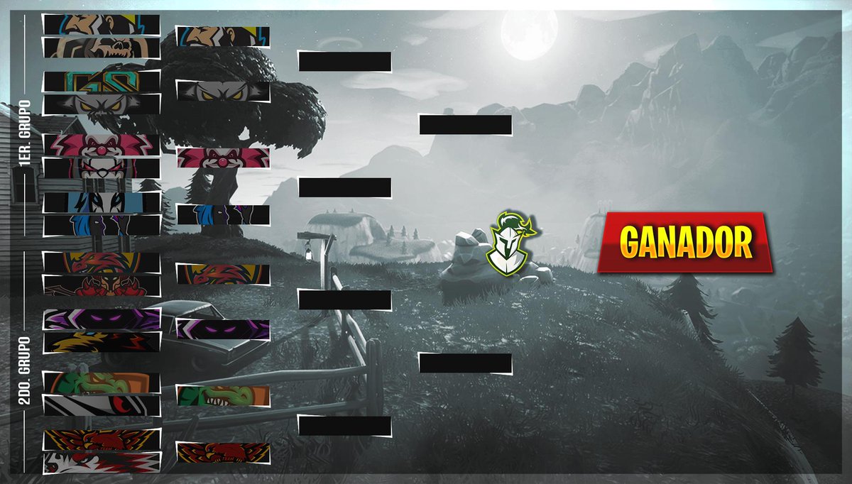 #TORNEO
👇AQUI LOS EQUIPOS QUE PASARON A LOS 8VOS!👇
<a href="/EssntialsGaming/">Essentials Gaming</a> , @DarkBullsMx , <a href="/Esports_CTM/">Team CTM</a> , <a href="/ShadowKillers_/">ShadowKillers</a> , @Z3USeSports  , <a href="/Team_CGT/">CGT eSportsº</a> , @CLOWN_ESPORTS Y POR ULTIMO @TRaptorss 
🏆¡SUERTE A TODOS!🏆
