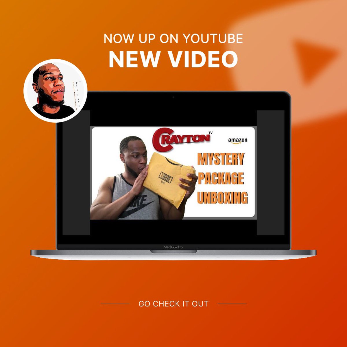 CraytonTv's tweet image. It’s go time! Happy Sunday! New #YouTube video is live!! Go watch it #YTCreator CRAYTON TV #MobileContentCreator #Like #Share #Subscribe #Comment #AmazonUnboxing #AmazonPrime #SupportSmallYouTubers click the link
youtu.be/7T4suZ0-H3g