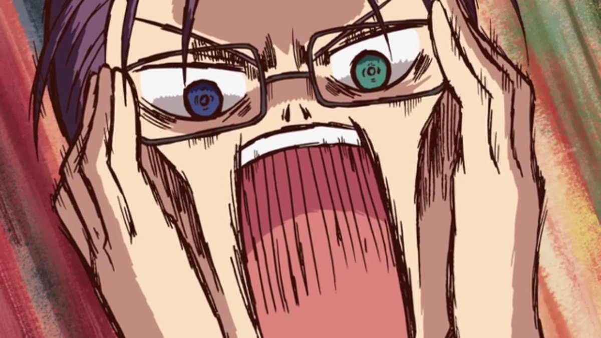 ロックちゃん Nazareの8弦ギタリスト妖様命名 Titb Jiluka5周年余韻 八雲さんの表情がまるでムンクの 叫びを彷彿とさせていてその表情から急にキリッとしたカッコいい表情になり藤田さんに対してムッツリポリスマンの言葉を浴びせた 笑 音二郎さん