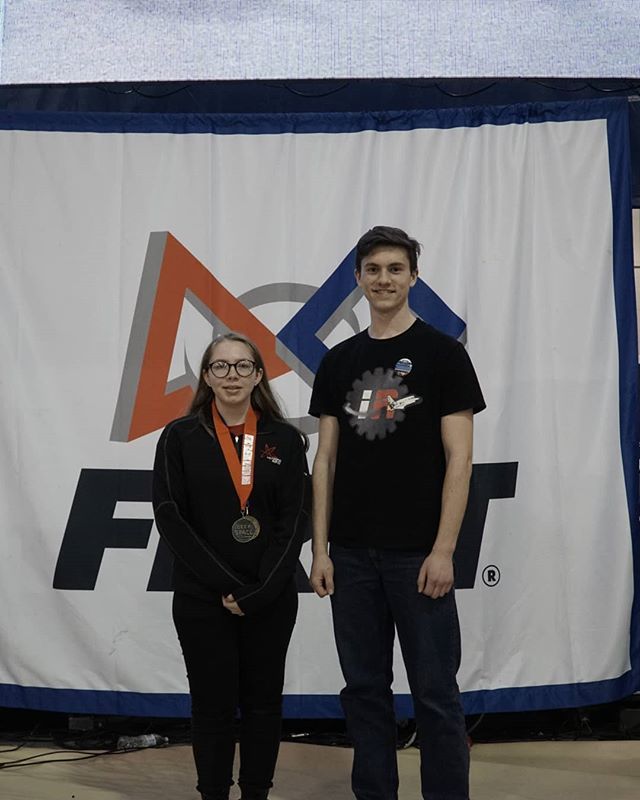 Congratulations to our 2019 Central Mass District Event Dean's List Finalists Kaityn C. (#frc125), Bennett K. (#frc2713)! #omgrobots #WeAreNE ift.tt/2I3nCBG