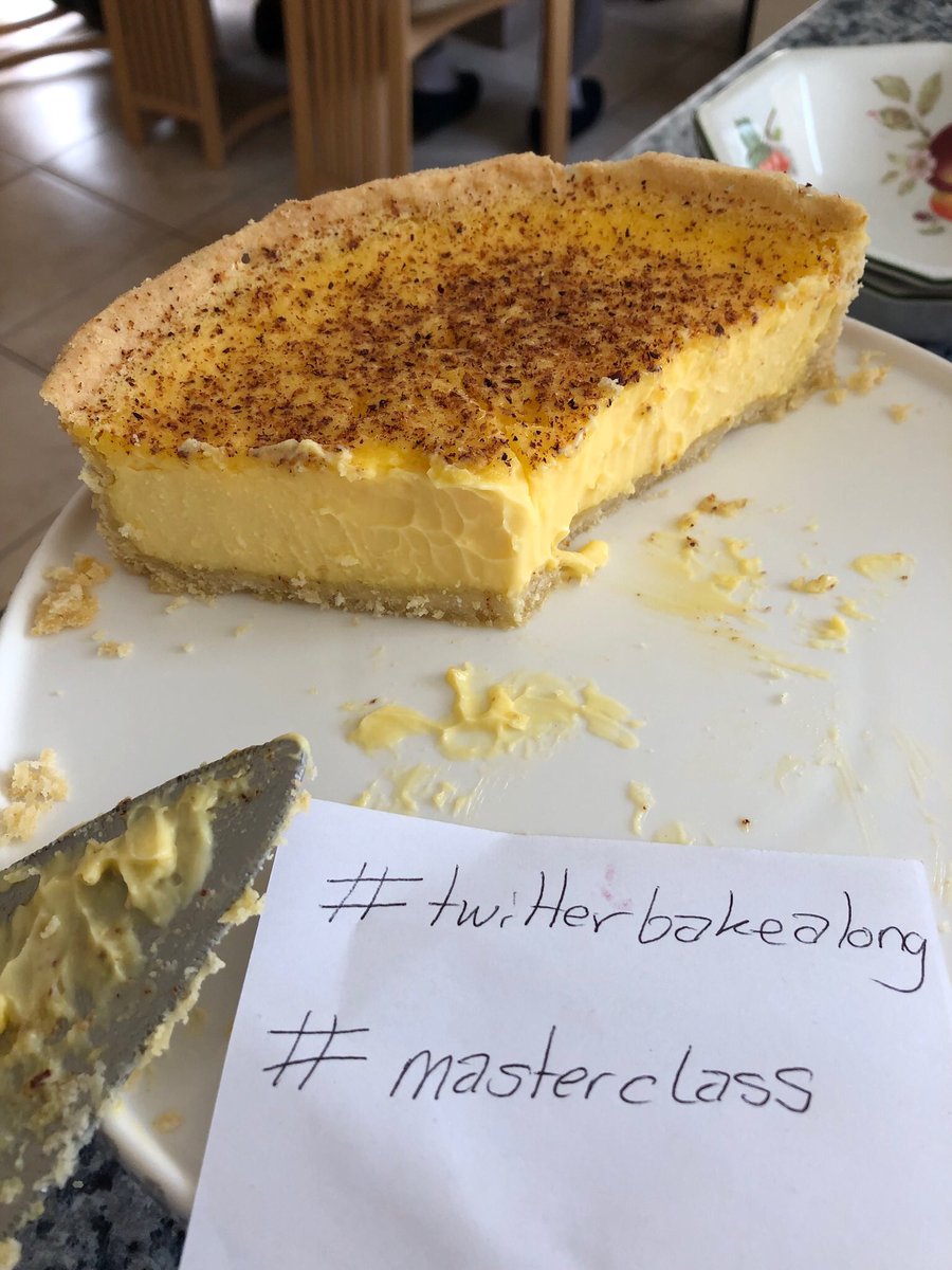 sherratt_lisa's tweet photo. @thebakingnanna1 @Rob_C_Allen #TwitterBakeAlong #MasterclassUK Some of my bakes I did for this afternoons tea party for my Dad and step mother and in laws and of course my hubby and kids.
Fruit pavlova and Marcus Warming’s egg custard tart https://t.co/3fY2Mnsjxv