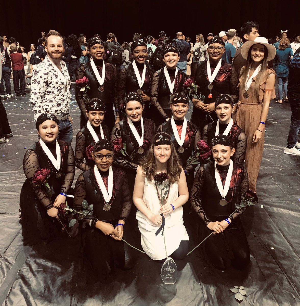 PRHSBand's tweet image. Our Varsity Winterguard just MEDALED on the PODIUM at Southeastern CHAMPIONSHIPS in TN!!! Fantastic performances by our JV and Cadets as well! So proud to see how far these 3 teams have come this season! Go Lions! @PeachtreeRidge @PRidge_AD @CityofSuwanee @suwaneemagazine