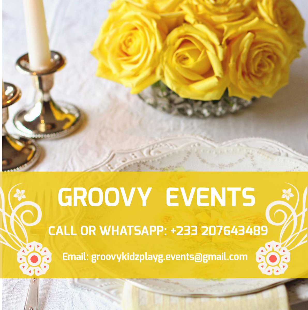 KidzEvents's tweet photo. Groovy _ Events...⚘We pay attention to detail!

#ThemedParties 💖 #BirthdayParties 
#EngagementParties 💕 #CorporateEvents 
#LaunchParties 💖 #EventUshering https://t.co/R58MafNoHC