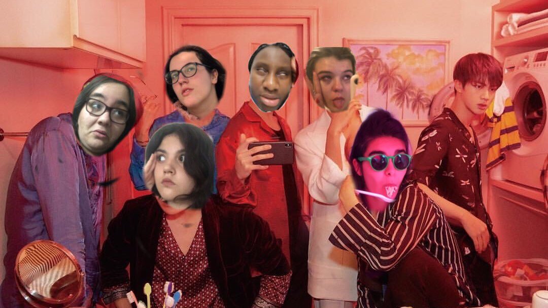 spearblight's tweet image. Who the hell are we? Crackheads level: Jin. 
#ArmyChallenge #MAP_OF_THE_SOUL_PERSONA #BTS #방탄소년단