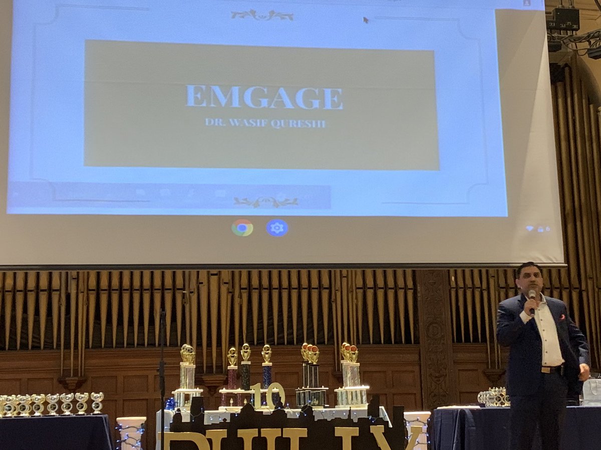 @QWasif on the stage talking about #Emgage @EmgageAction_PA @EmgageUSA - sponsored @MISTPhilly