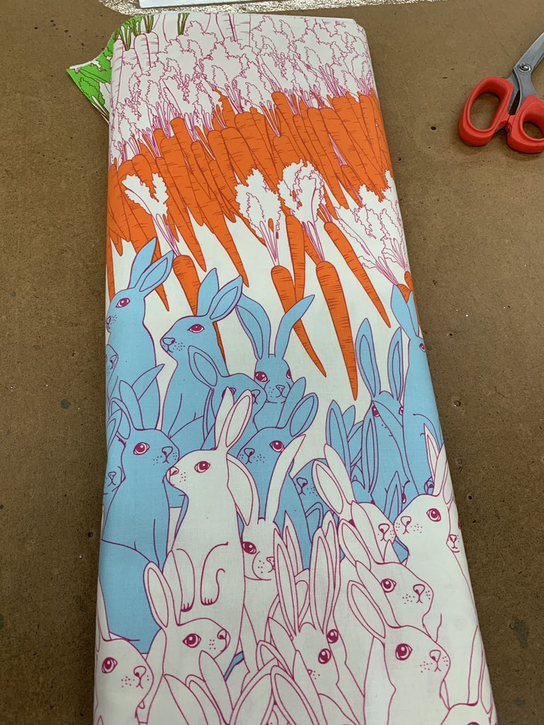 Bchirpietoo's tweet photo. @lexandthecities This is one of the quirky prints I bought today. #RabbitOwner https://t.co/FXEjHsRyBr