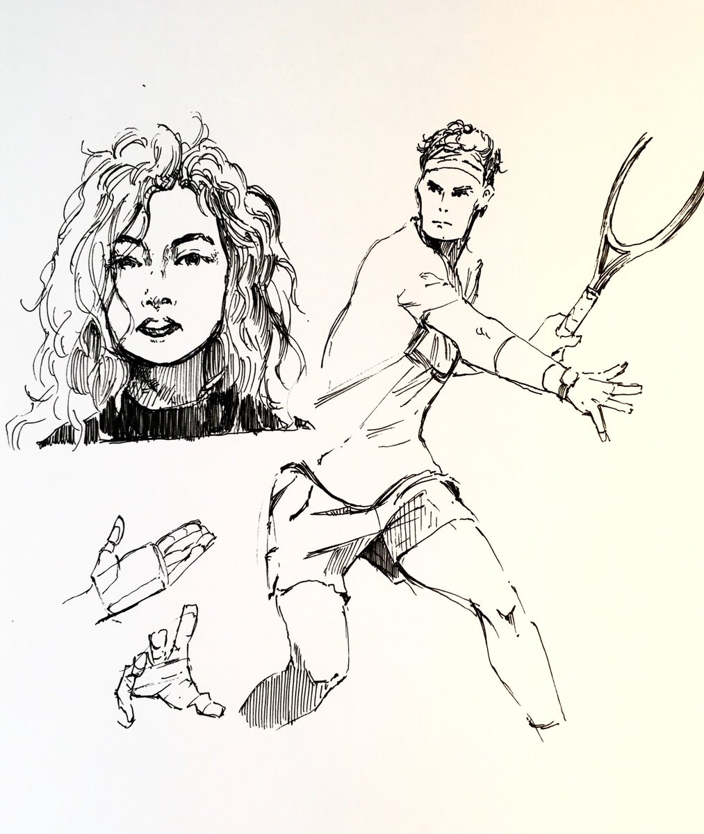 ボールペン模写
あまり顔を描き込むといらないところで苦労しますね
もっとシンプルでいいかもしれない
あと相変わらず胴体が長くなるのはさっさと直したいところです