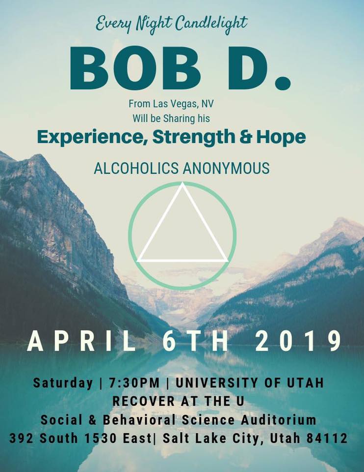 RecoverattheUU's tweet photo. What an opportunity, you won't want to miss this!! #recovery #AA #utah #utahrecovery https://t.co/jr21jqH19Z