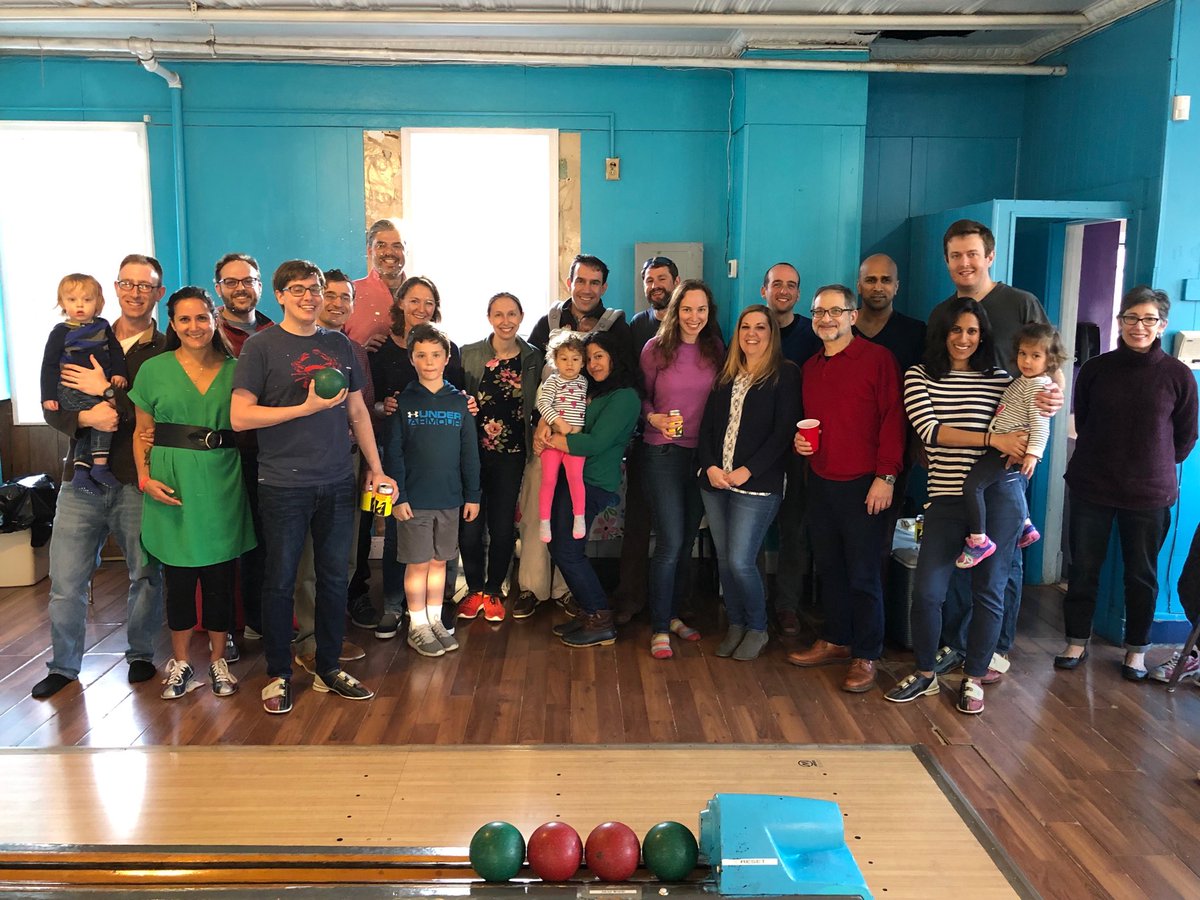 mmccormackmd's tweet image. Fun night bowling in Patterson Park @JHUPCCMFellows @AshFawzyMD @srajumd @SarinaKS @AKochMD