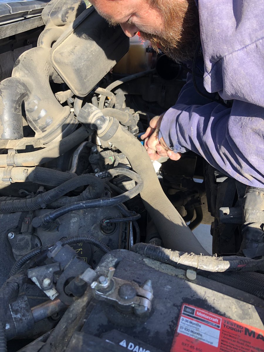 jmw1008's tweet image. I wish having Henry Ford as my 5th Great Uncle meant we wouldn’t have so much trouble with this stupid F150. 🙄 @Ford  #nothingbutproblems #somethingblewup #smokefordays