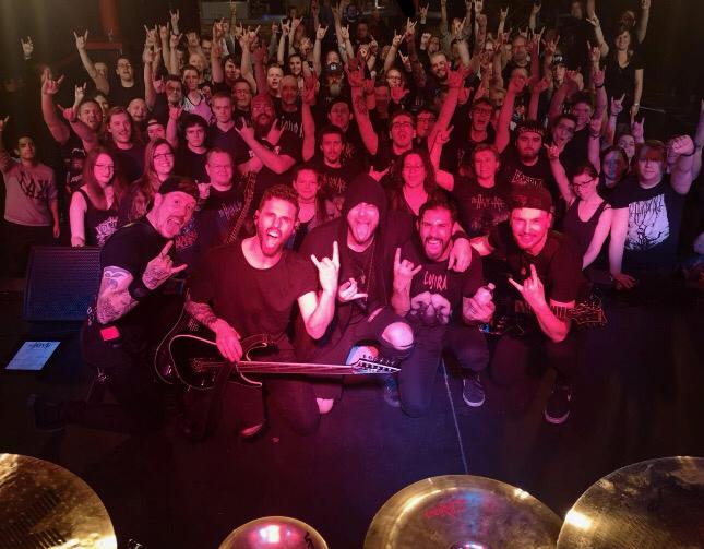 theravenage's tweet photo. A brilliant start to the European leg of the Conspiracy Tour in Vosselaar, Belgium! π€ π§πͺ
#TRA #theravenage #JoinTheConspiracy #conspiracy #conspiracytour #tour #metal #rock #band #uk #europe #belgium #Biebob #Vosselaar #hexamera https://t.co/6MbDSQFJL2