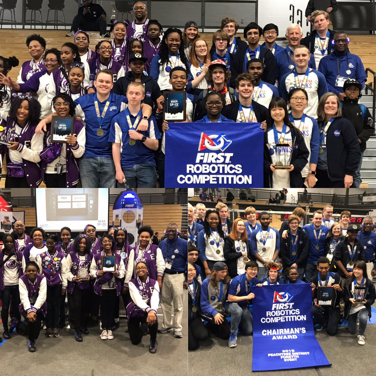 Lonnie Johnson (@lonniegjohnson) on Twitter photo So proud of our STEM Center’s <a href="/FIRSTweets/">FIRST</a> teams <a href="/FernbankLINKS/">Fernbank LINKS</a> for winning their first Chairman’s Award, and <a href="/everobotics/">EVE Robotics</a>, a rookie team that won the Imagery Award! Amazing! So proud of our STEM Center’s <a href="/FIRSTweets/">FIRST</a> teams <a href="/FernbankLINKS/">Fernbank LINKS</a> for winning their first Chairman’s Award, and <a href="/everobotics/">EVE Robotics</a>, a rookie team that won the Imagery Award! Amazing!