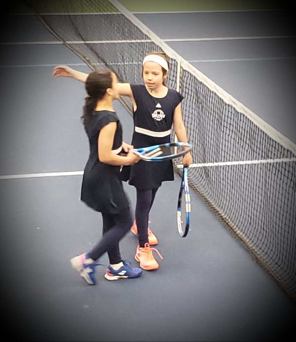 brittontennis's tweet photo. Hard fought win for the dynamic duo today! #tennis #barracudastennis #bccta https://t.co/QIshaPdHUj