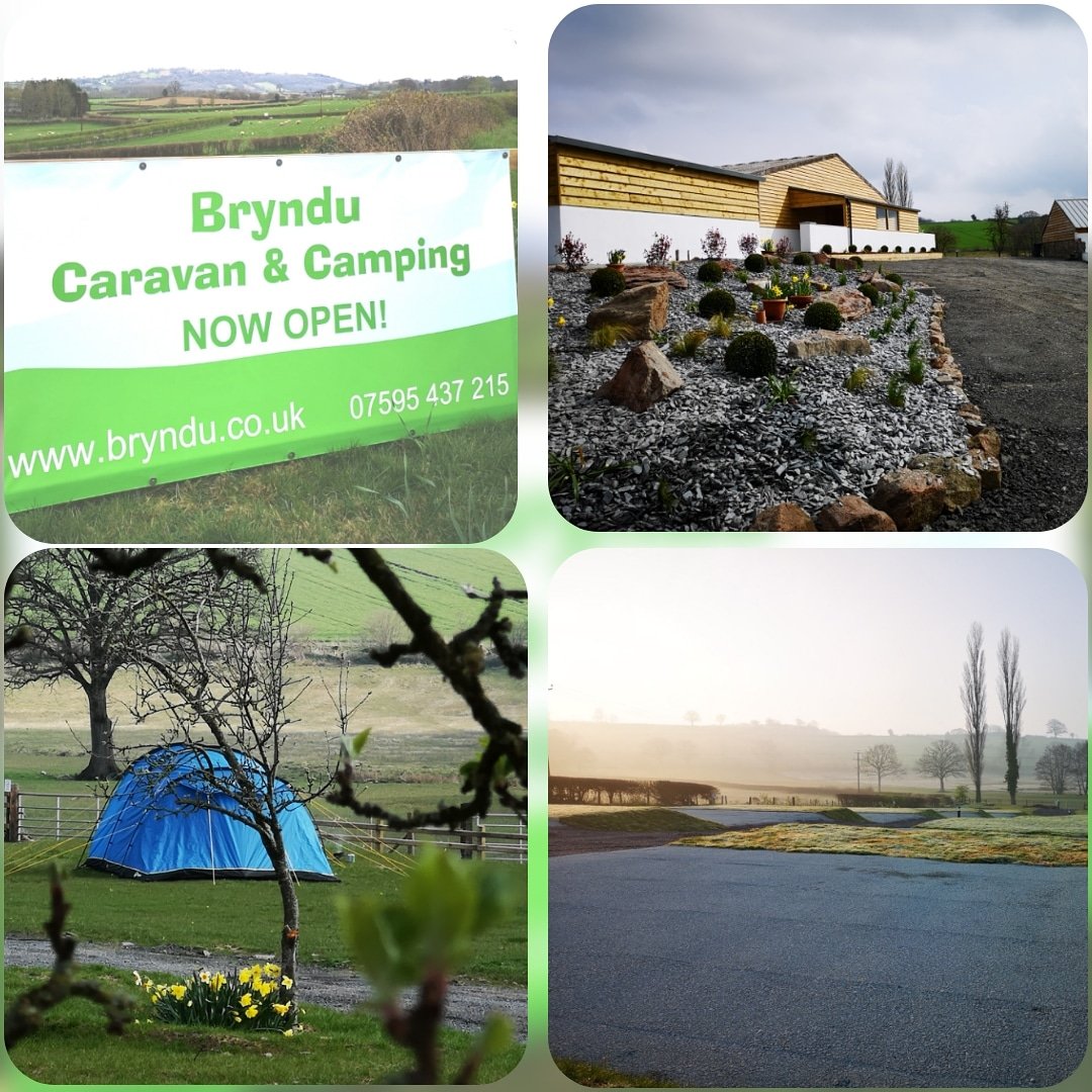 Bryndu New Caravan and camping Park is officially open