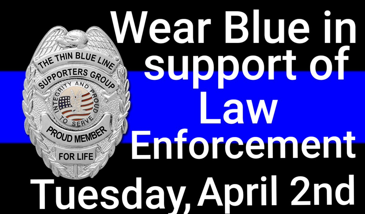 Blue4LawEnforcement (@blue4law) on Twitter photo 